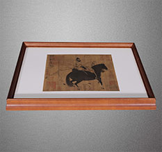 元谋书画装裱配框服务案例